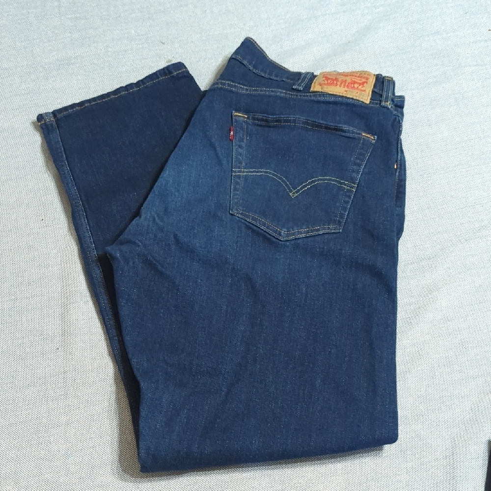 Levi's Blue Straight Jeans Classic 505 Denim